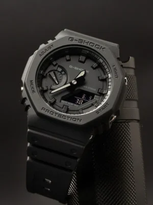 G-SHOCK série GA-2100 ferme chêne STAINLESS STEEL