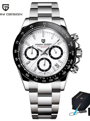 PAGANI Design-Montre acier inoxydable pour homme